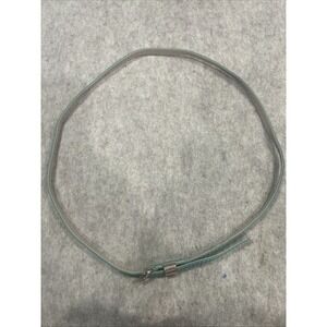 Women's Mint‎ Green Skinny Belt Gold Buckle Used